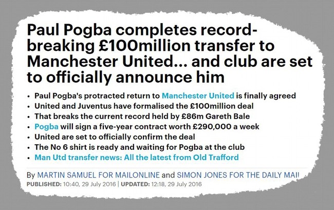 Nóng: Paul Pogba đặt chân tới Manchester, chuẩn bị kiểm tra y tế ở Old Trafford - Ảnh 10.