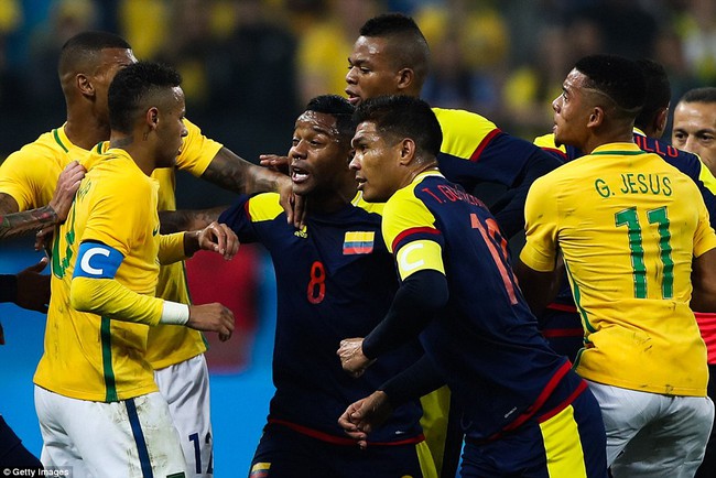 Neymar gây hấn, trận Brazil - Colombia suýt trở thành màn tỉ thí võ nghệ - Ảnh 5.