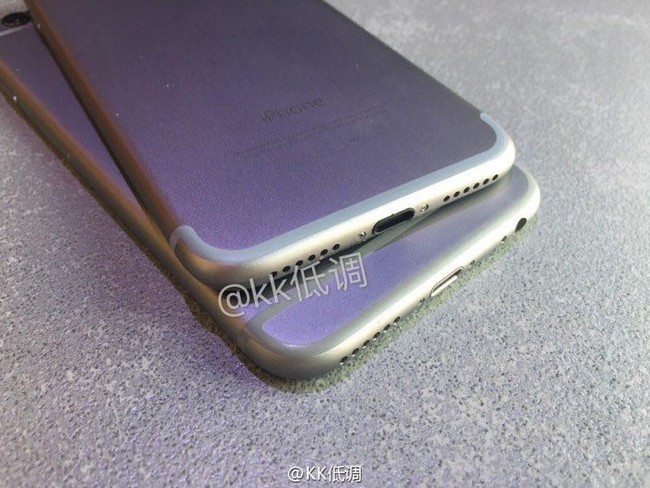iPhone 7 lộ diện rõ nét bên iPhone 6s - Ảnh 2.