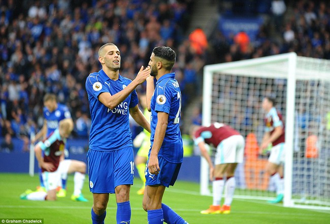 T&acirc;n binh Islam Slimani tỏa s&aacute;ng gi&uacute;p ĐKVĐ Leicester City v&ugrave;i dập Burnley - Ảnh 6.