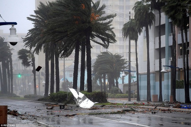 Khung cảnh tan hoang của bang Florida, Mỹ sau khi bão Matthew đổ bộ - Ảnh 3.