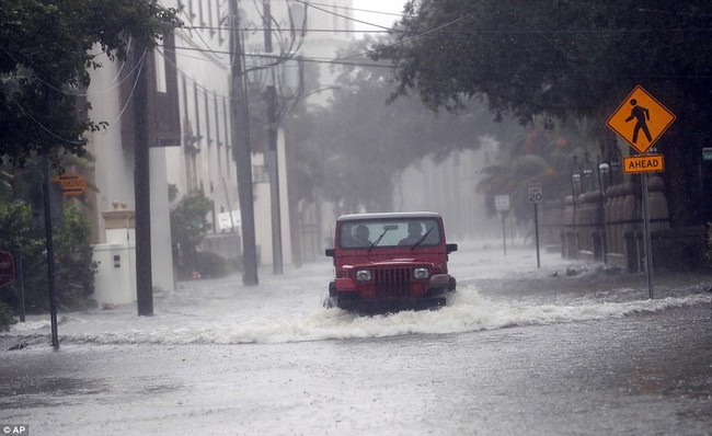 Khung cảnh tan hoang của bang Florida, Mỹ sau khi bão Matthew đổ bộ - Ảnh 12.