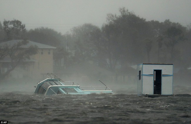 Khung cảnh tan hoang của bang Florida, Mỹ sau khi bão Matthew đổ bộ - Ảnh 9.