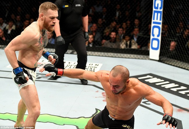 Hạ knock-out đối thủ, Conor McGregor đi vào lịch sử võ đài UFC - Ảnh 6.