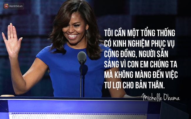 Hãy nghe hết bài diễn văn tuyệt vời của bà Michelle Obama, bạn sẽ hiểu làm Tổng thống nghĩa là gì - Ảnh 7.