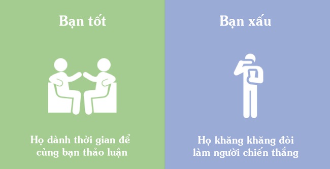 9 đặc điểm khác nhau giữa bạn và bè mà bạn nên biết - Ảnh 4.