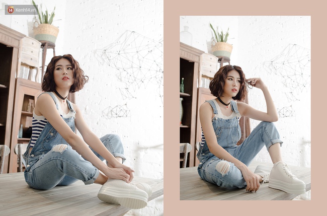 5 c&aacute;ch biến tấu xinh miễn ch&ecirc; với đồ yếm - Ảnh 5.