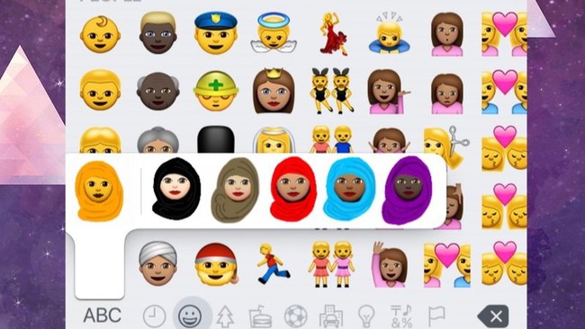 Ả Rập Saudi bắt cả Emoji cũng phải đeo mạng che mặt Hồi giáo, và đây là kết quả - Ảnh 4.