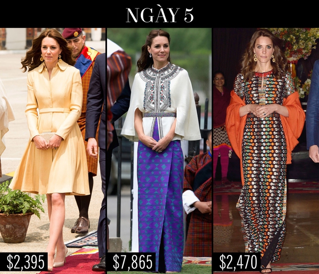 Công nương Kate chi hơn 1 tỉ VNĐ cho 17 bộ đồ trong tuần công du - Ảnh 15.