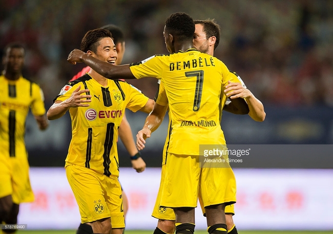 MU của Jose Mourinho thua sấp mặt 1-4 trước Dortmund tr&ecirc;n đất Trung Quốc - Ảnh 4.