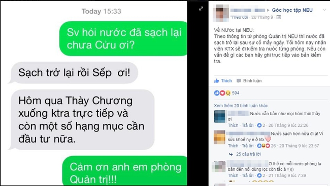 Hà Nội: Sinh viên ĐH Kinh tế Quốc dân kêu trời vì nguồn nước vừa đục vừa bẩn ở ký túc xá - Ảnh 6.