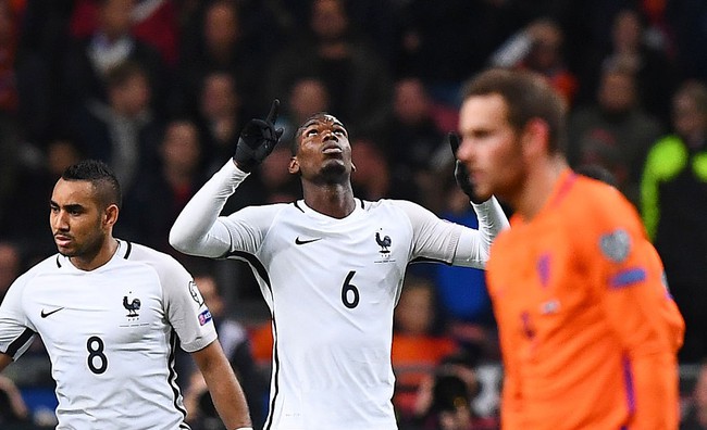 Bom tấn Paul Pogba n&atilde; đại b&aacute;c, Ph&aacute;p hạ gục H&agrave; Lan - Ảnh 8.