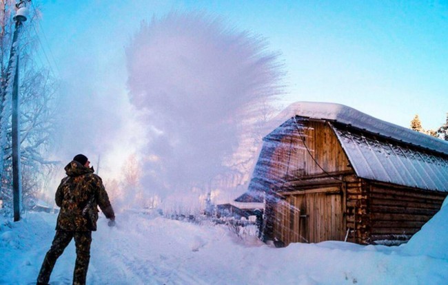 Chùm ảnh khiến bạn chỉ xem thôi cũng đủ thấy rùng mình vì cái lạnh -62 độ C ở Siberia - Ảnh 14.