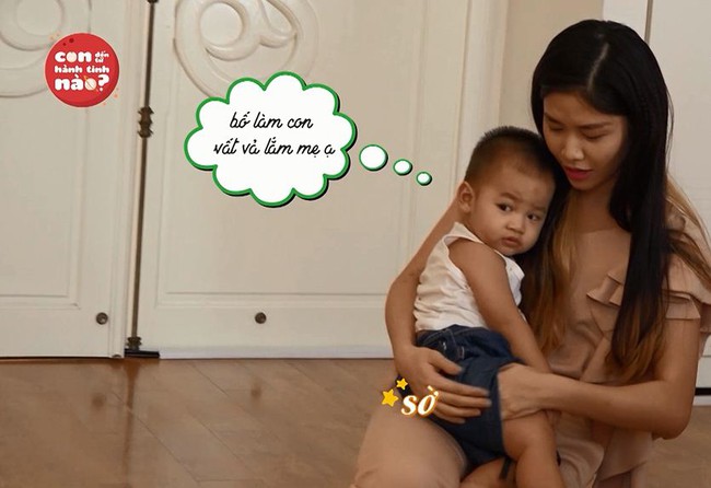 Bố bỉm sữa Đăng Kh&ocirc;i khổ sở khi nh&oacute;c con bỗng dưng... ị đ&ugrave;n - Ảnh 14.