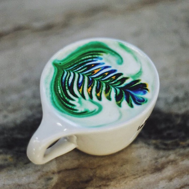 Những ly latte cầu vồng đẹp ng&acirc;y ngất nh&igrave;n l&agrave; m&ecirc; - Ảnh 9.