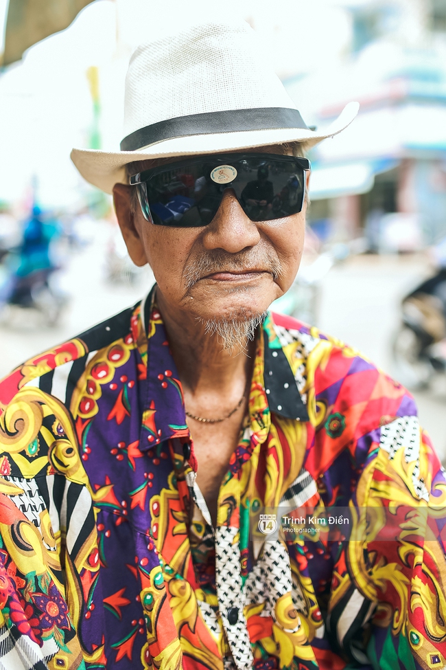 Cụ ông 92 tuổi bán vé số chất nhất Châu Đốc: mặc style màu mè, bắn cả tiếng Anh tiếng Pháp - Ảnh 3.