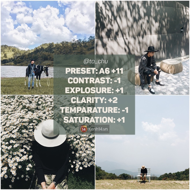 14 công thức chỉnh màu VSCO Cam đến từ những Instagramer 