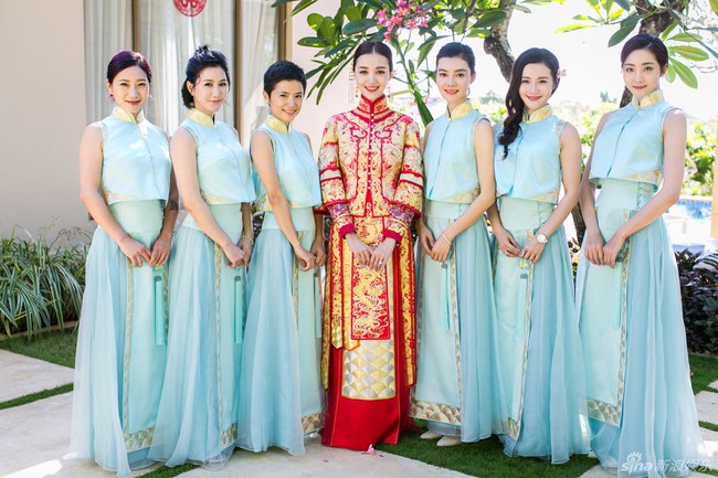 Cận cảnh đ&aacute;m cưới si&ecirc;u ngọt ng&agrave;o v&agrave; l&atilde;ng mạn của t&agrave;i tử F4 Chu Hiếu Thi&ecirc;n - Ảnh 5.