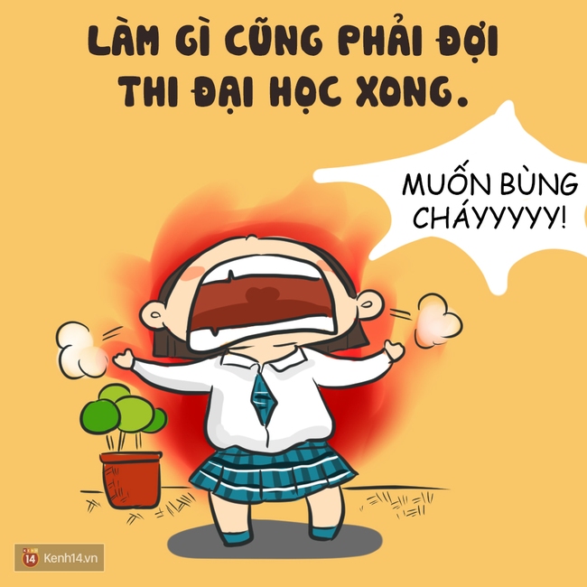 Nếu đang là học sinh cuối cấp 3, chắc chắn bạn sẽ hiểu hết những nỗi khổ này! - Ảnh 8.