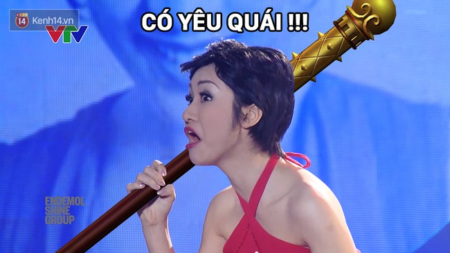 Cười bung lụa với 50 sắc chế của H&ograve;a Minzy trong Gương mặt th&acirc;n quen - Ảnh 6.