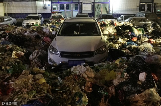 Bị hàng tấn rác bao vây can tội đỗ xe bừa bãi, mất toi gần 4 triệu dọn đường - Ảnh 8.