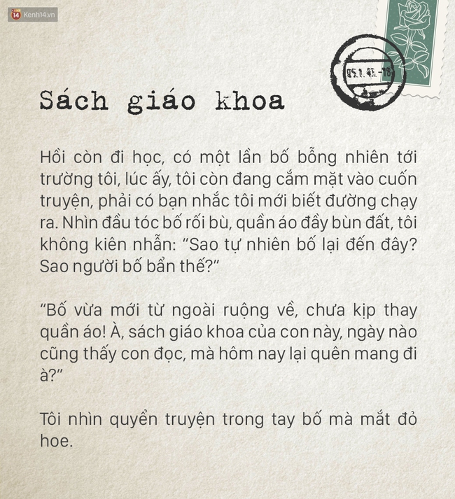 Ngày của bố, hãy đọc những mẩu chuyện rất nhỏ này để thấy thương bố nhiều hơn - Ảnh 9.