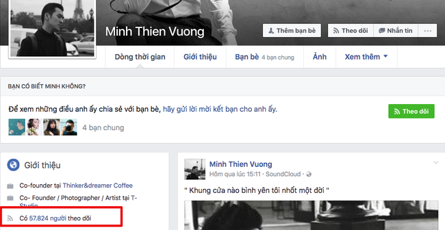 H&agrave;ng loạt hot boy, hot girl Việt bị mất qu&aacute; nửa lượng follower Facebook chỉ sau 1 đ&ecirc;m - Ảnh 4.