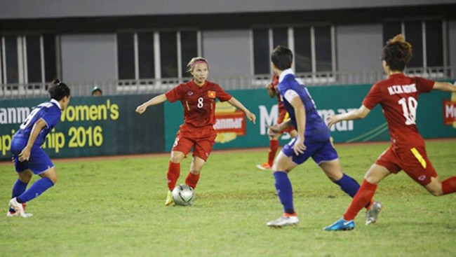 Thua tức tưởi Thái Lan trên chấm luân lưu, tuyển nữ Việt Nam mất ngôi vô địch Đông Nam Á - Ảnh 3.