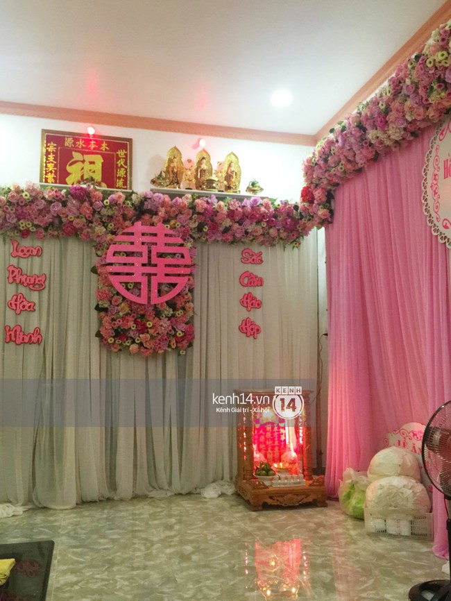 Nh&agrave; Kỳ H&acirc;n đ&atilde; rộn r&agrave;ng trang tr&iacute; chuẩn bị cho ng&agrave;y vui với Mạc Hồng Qu&acirc;n - Ảnh 3.