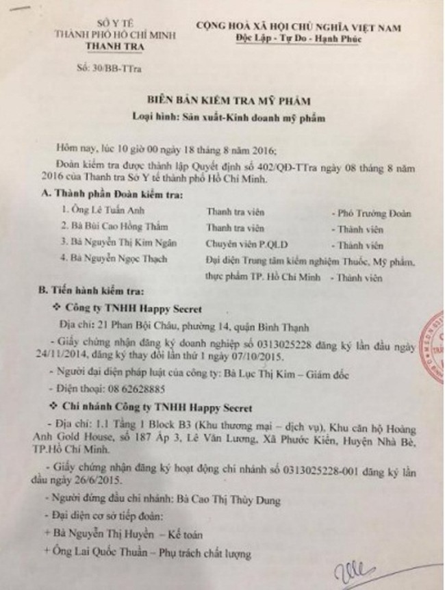 Gi&aacute;o vi&ecirc;n &ldquo;tố&rdquo; bị đe dọa khi cảnh b&aacute;o mỹ phẩm g&acirc;y nổi mụn kinh ho&agrave;ng, đại diện Top White n&oacute;i g&igrave;? - Ảnh 6.