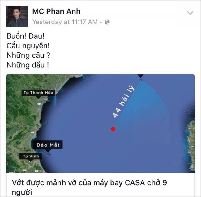 Sao Việt bày tỏ sự bàng hoàng, tiếc thương đến tai nạn máy bay CASA-212 - Ảnh 7.