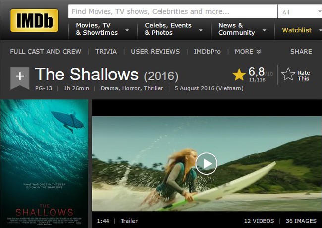 The Shallows có thể trở thành phim về cá mập hay nhất kể từ sau Jaws? - Ảnh 4.