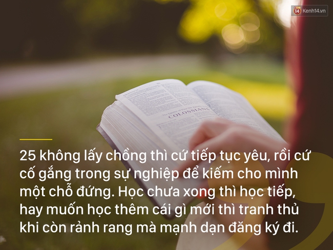 Con gái tuổi 25, chưa lấy chồng thì đừng hòng thoát bị gọi là ế - Ảnh 1.