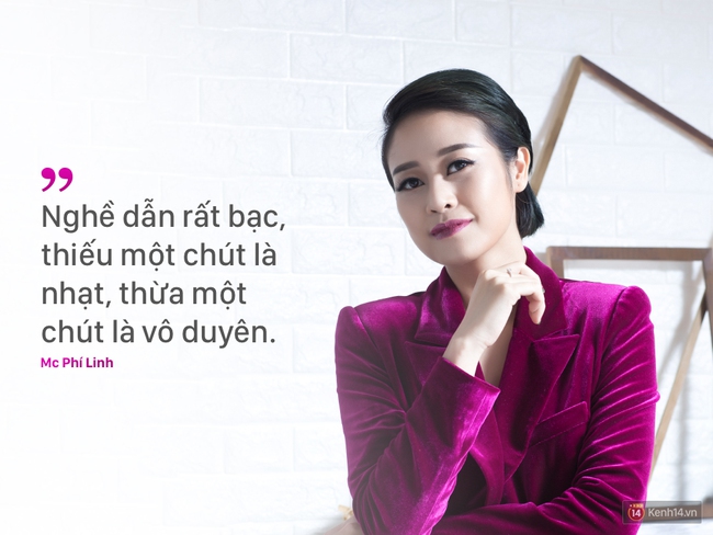 MC Phí Linh: Nghề dẫn rất bạc, thiếu một chút là nhạt, thừa một chút là vô duyên - Ảnh 4.