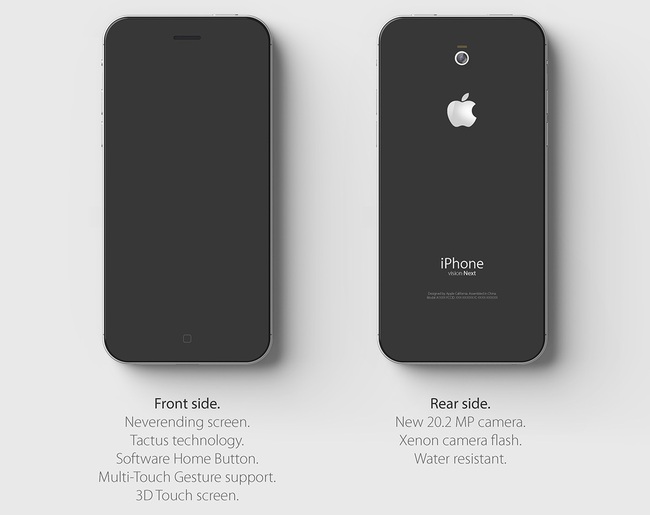 Xem &yacute; tưởng iPhone 7 kh&ocirc;ng viền m&agrave;n h&igrave;nh đẹp chả biết ch&ecirc; chỗ n&agrave;o - Ảnh 4.