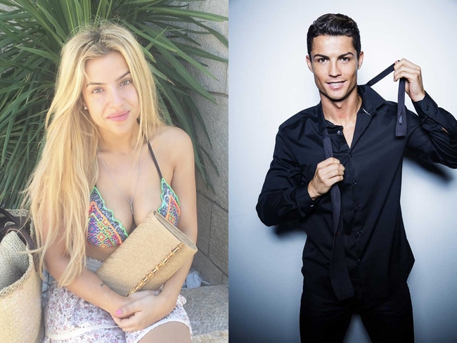Ronaldo tuyển mộ con gái xinh như mộng của bạn thân - Ảnh 1.