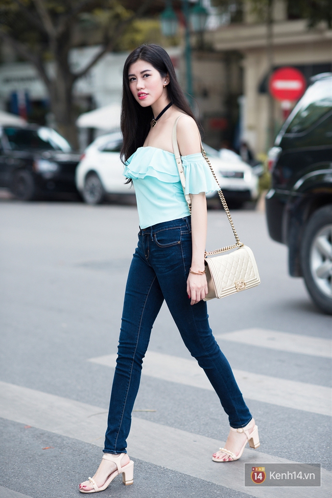 Street style hai miền tuần qua: Con gái nhẹ nhàng, yểu điệu; con trai thì đơn giản vẫn là nhất - Ảnh 13.