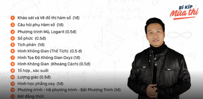 Clip: Mổ xẻ đề thi Toán Đại học để nắm trúng trọng tâm ôn thi - Ảnh 2.