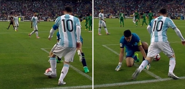 Messi bị tố cố tình làm nhục cầu thủ Bolivia - Ảnh 3.