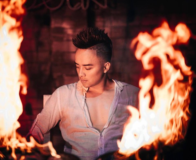 Cao Th&aacute;i Sơn lấy n&oacute;n l&aacute; l&agrave;m &yacute; tưởng tạo h&igrave;nh độc cho MV mới - Ảnh 11.