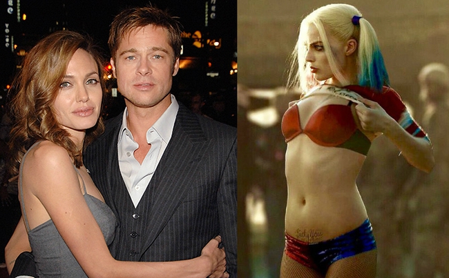 Angelina Jolie ghen tuông ngăn Brad Pitt làm việc với người đẹp Harley Quinn? - Ảnh 1.