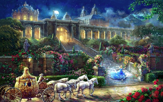 Dạy bé vẽ tranh -  Tìm hiểu về cố họa sĩ Thomas Kinkade - hình ảnh 13