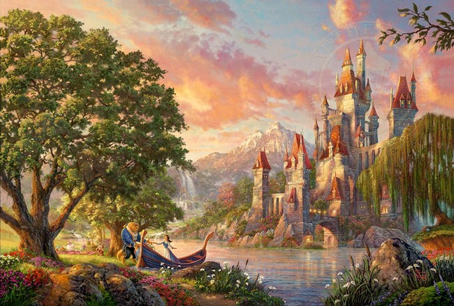 Dạy bé vẽ tranh -  Tìm hiểu về cố họa sĩ Thomas Kinkade - hình ảnh 15