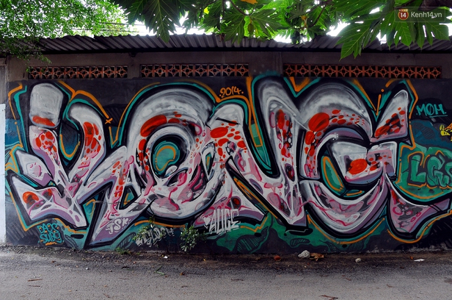 Con hẻm Graffiti vui mắt ở Sài Gòn - Ảnh 6.