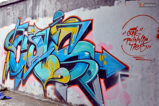 Con hẻm Graffiti vui mắt ở Sài Gòn - Ảnh 8.