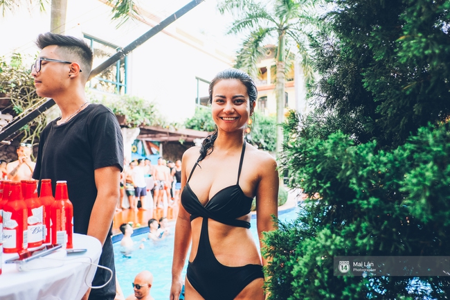 Pool party cuối tuần - Con gái Hà Nội, khi muốn sexy thì cũng sexy hết cỡ! - Ảnh 11.