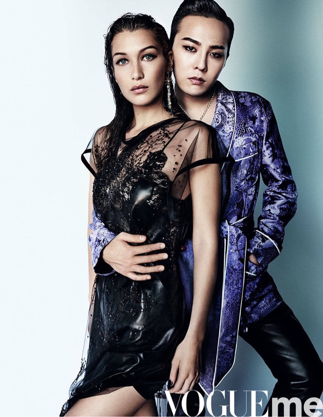 G-Dragon kẻ mắt sắc lạnh sánh đôi với Bella Hadid trên tạp chí - Ảnh 5.