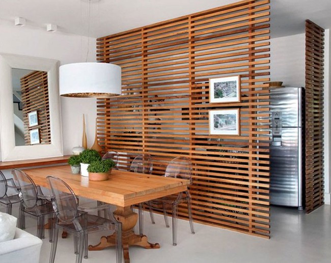 Muốn làm mới không gian nhà bạn, hãy thử trang trí bằng bình phong gỗ - Ảnh 11.