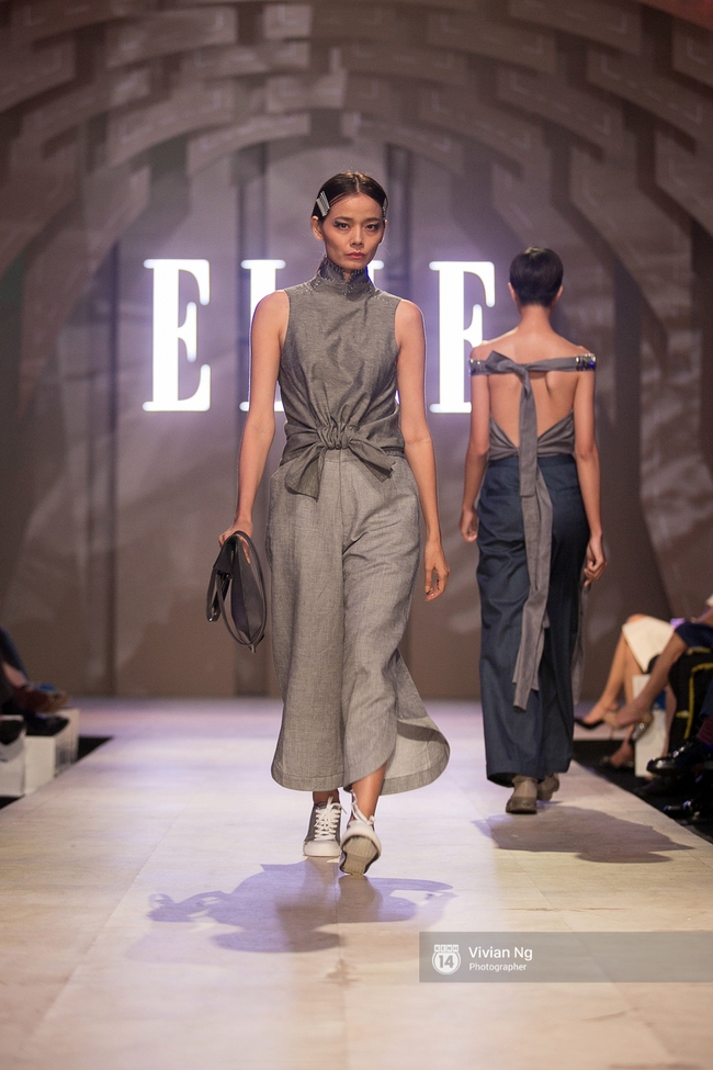 Phải nhập viện vào phút chót, Mai Ngô vẫn không bỏ lỡ cơ hội đọ trình catwalk với Phí Phương Anh trong Elle Fashion Show - Ảnh 42.