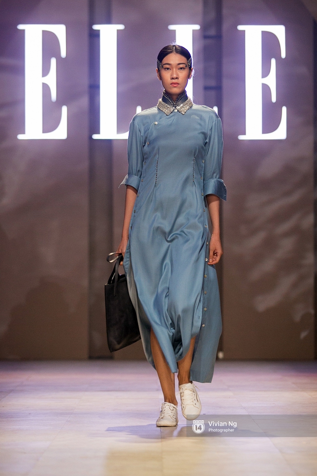 Phải nhập viện vào phút chót, Mai Ngô vẫn không bỏ lỡ cơ hội đọ trình catwalk với Phí Phương Anh trong Elle Fashion Show - Ảnh 43.